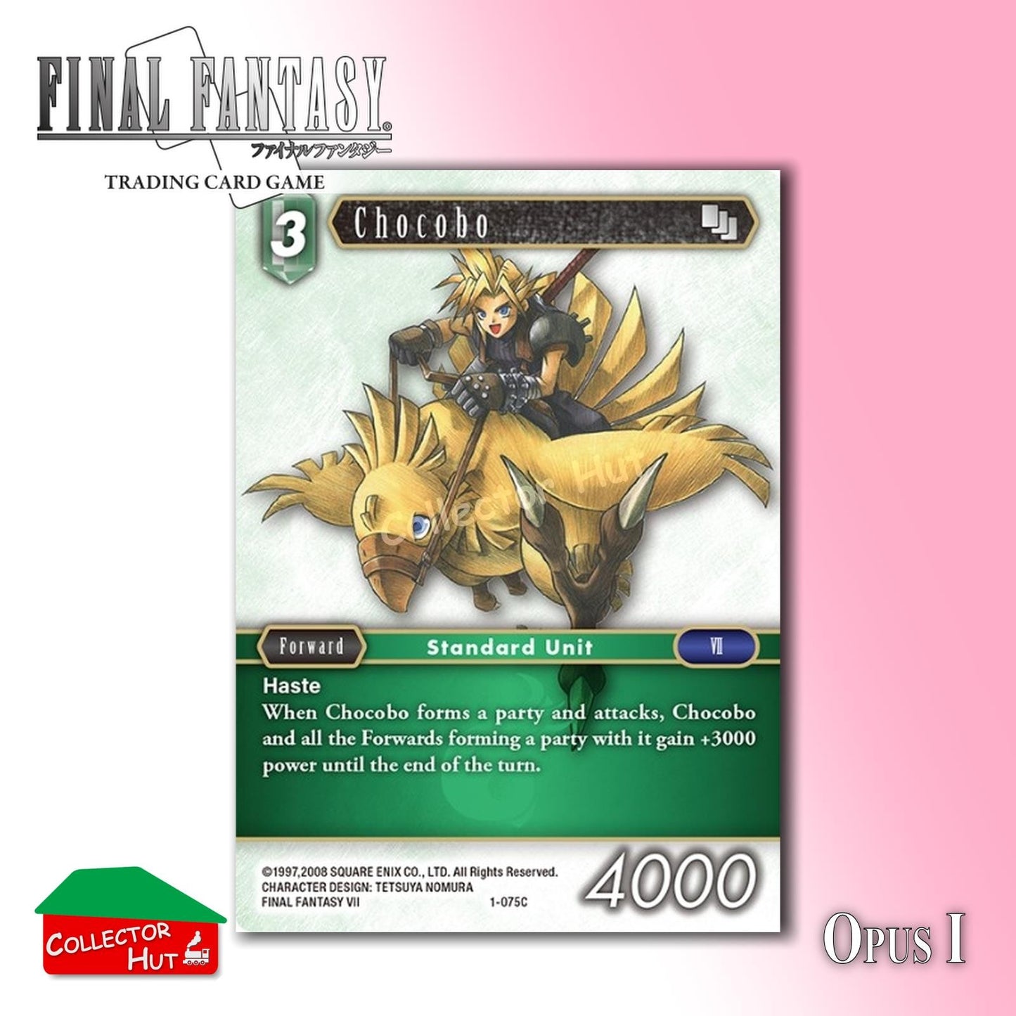Final Fantasy Trading Card Game OPUS I Singles You Choose