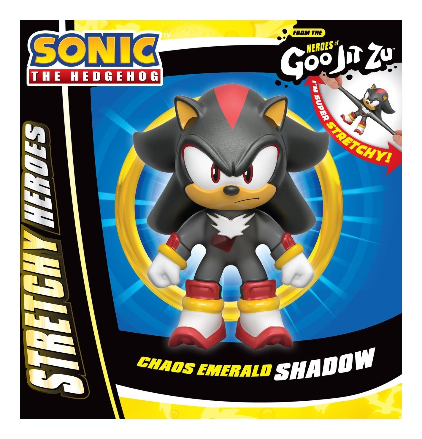 Heroes of Goo Jit Zu Sonic the Hedgehog GLOW EMERALD Sensory Toys to Collect!