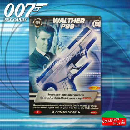 James Bond 007 Commander Spy Cards BASE COMMON YOU CHOOSE