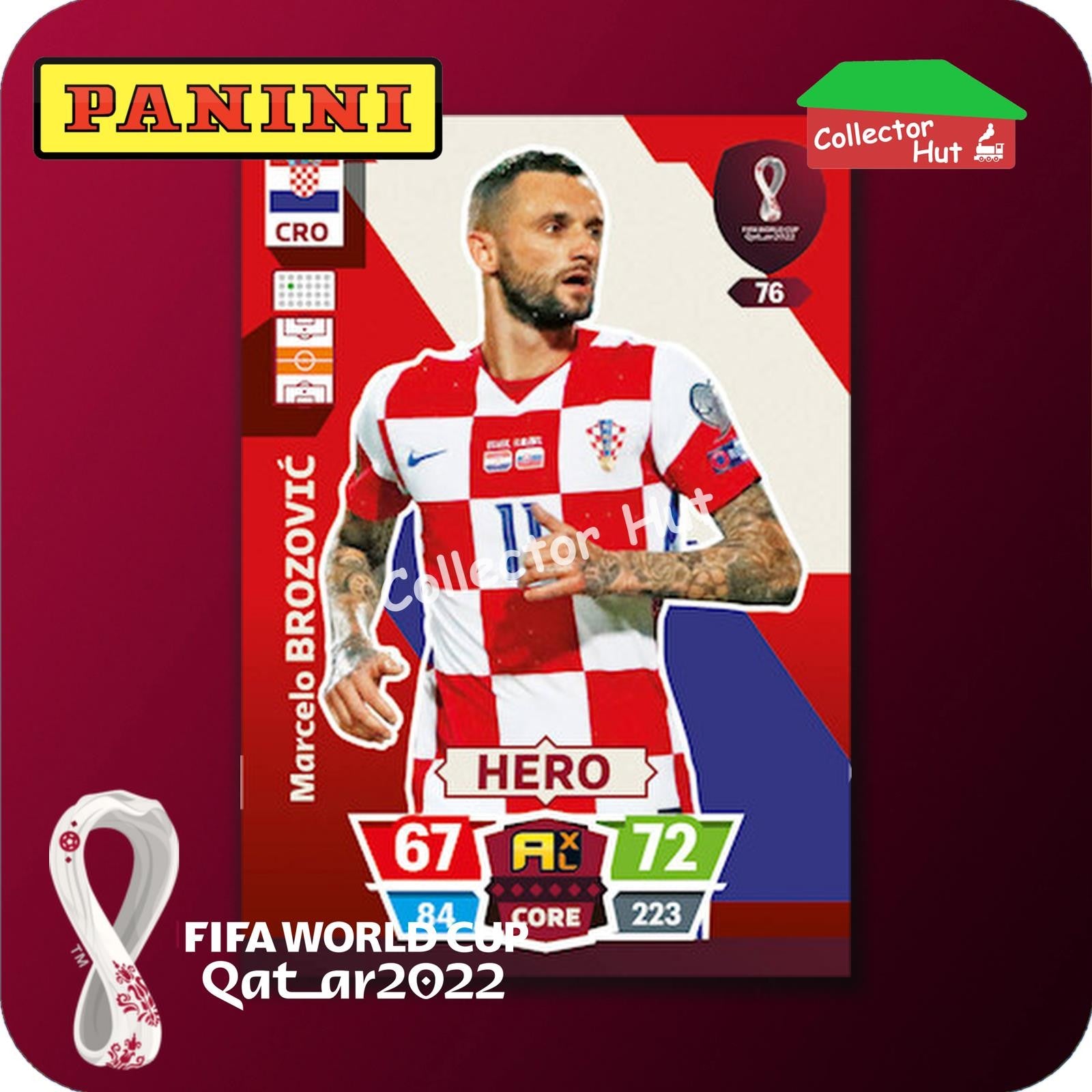 Panini Adrenalyn XL Qatar World Cup 2022 Trading Cards BASE SET #28-144