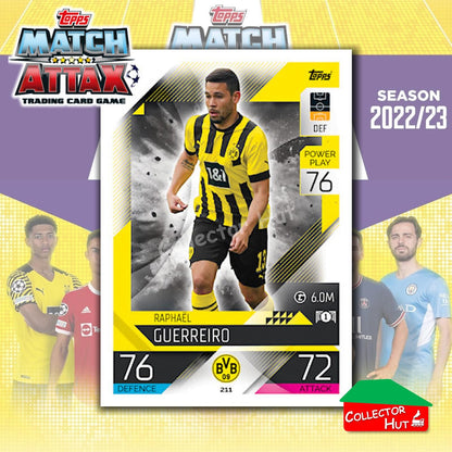 Topps Match Attax Europa Champions League 2022/23 TCG Trading Cards Base 190-387