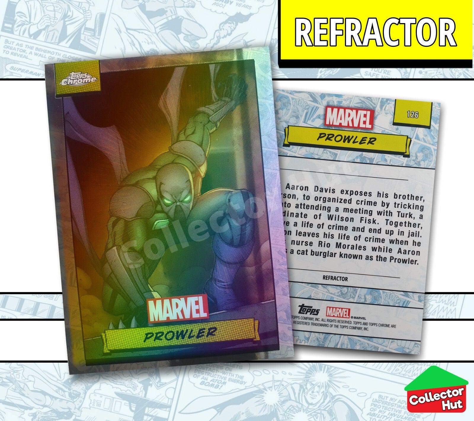 Marvel Topps Chrome 2024 REFRACTOR Card Collection YOU CHOOSE