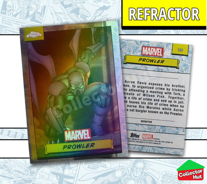 Marvel Topps Chrome 2024 REFRACTOR Card Collection YOU CHOOSE