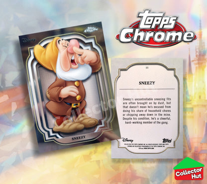 Disney Topps Chrome 2024 Base Cards 1-200 Pick Singles to Complete Your Set