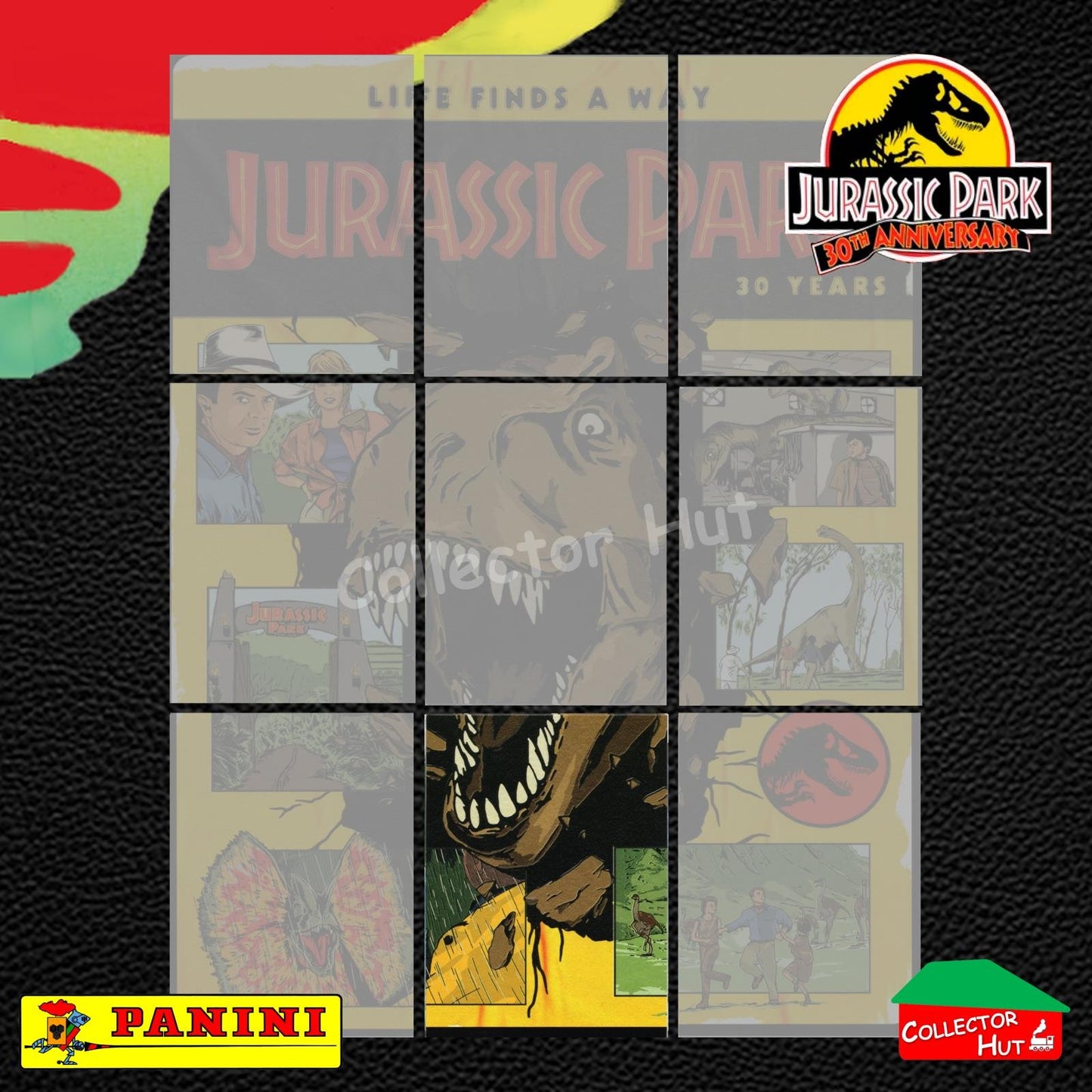 Jurassic World 30th Anniversary Trading Card Collection BASE CARDS #1-195