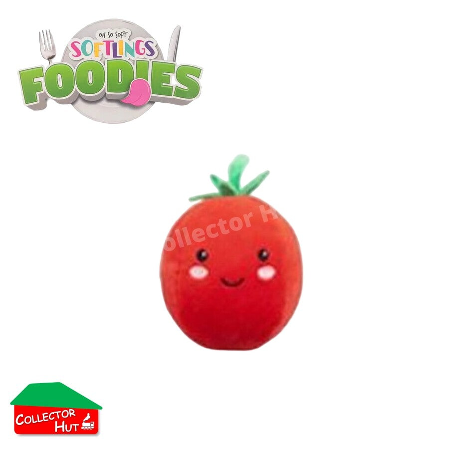 Softlings Foodies Plush 16cm VEGGIE Ultra Novelty Soft Toys BNWT
