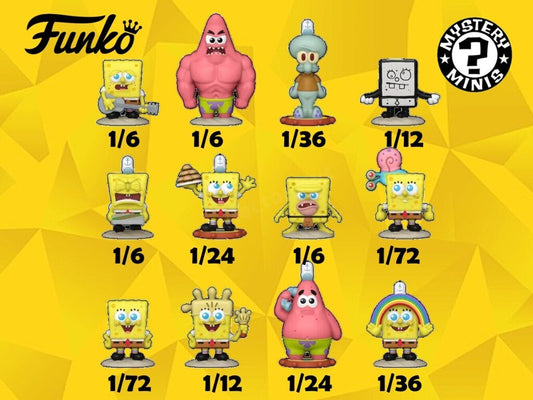 Funko Mystery Minis Spongebob Squarepants Mini Figurines (You Choose)
