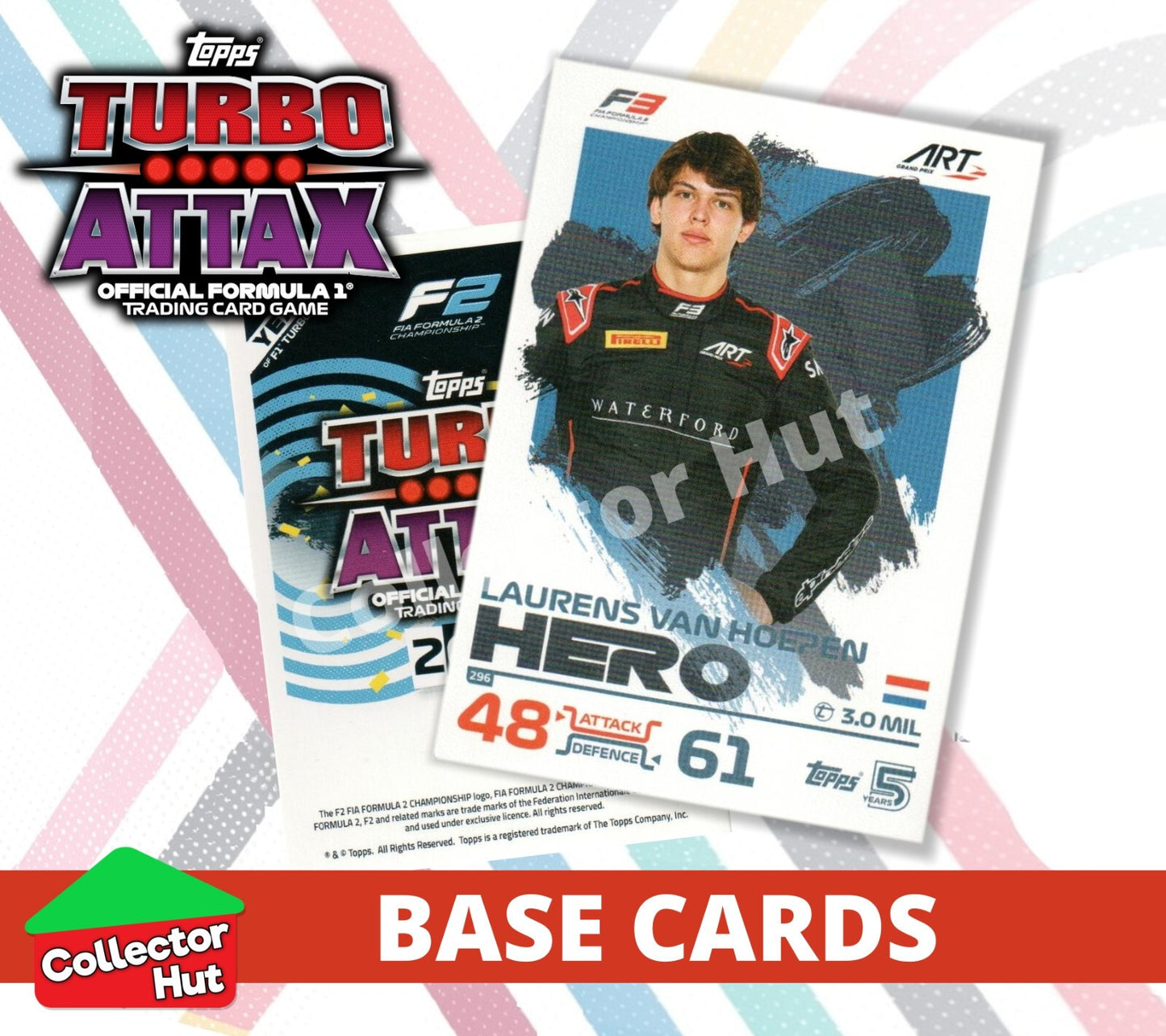 Topps Turbo Attax Formula 1 F1 2024 #167-312 Base Cards YOU CHOOSE