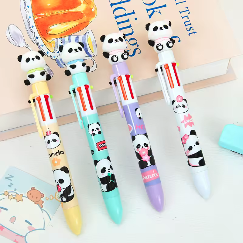 Novelty Ballpoint Pens 10 Colour MULTI-PACKS 4pcs 6pcs for Children