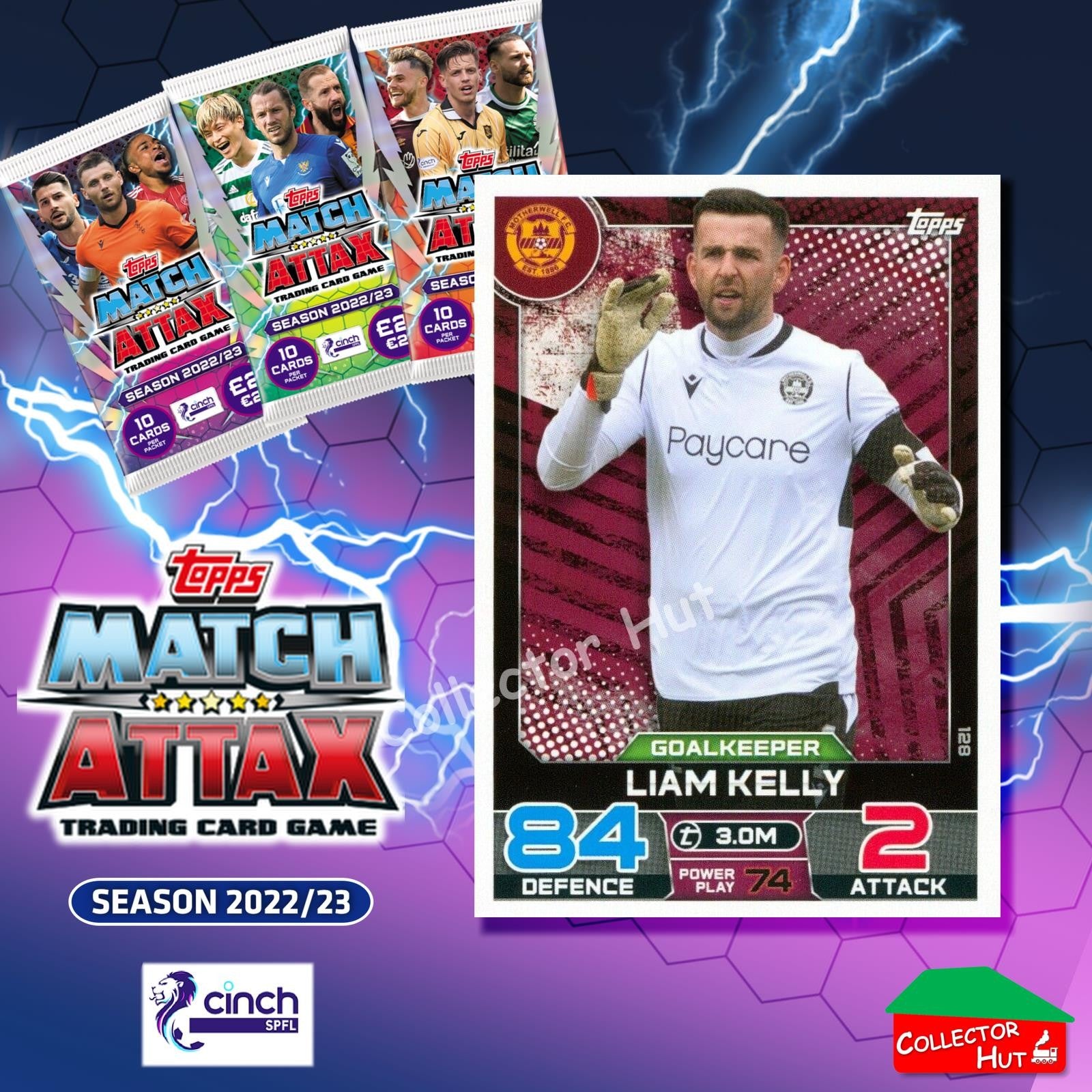 TOPPS MATCH ATTAX SPFL 2022/23 #1-162 Choose Your Card