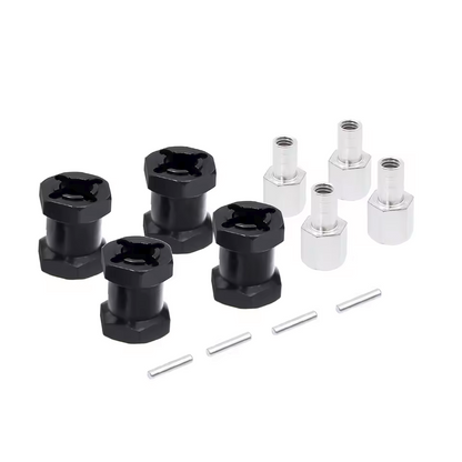 RC Car Truck Wheel Tyre Hub Adapters Extensions 5mm 7mm 12mm GO WIDE BOY!