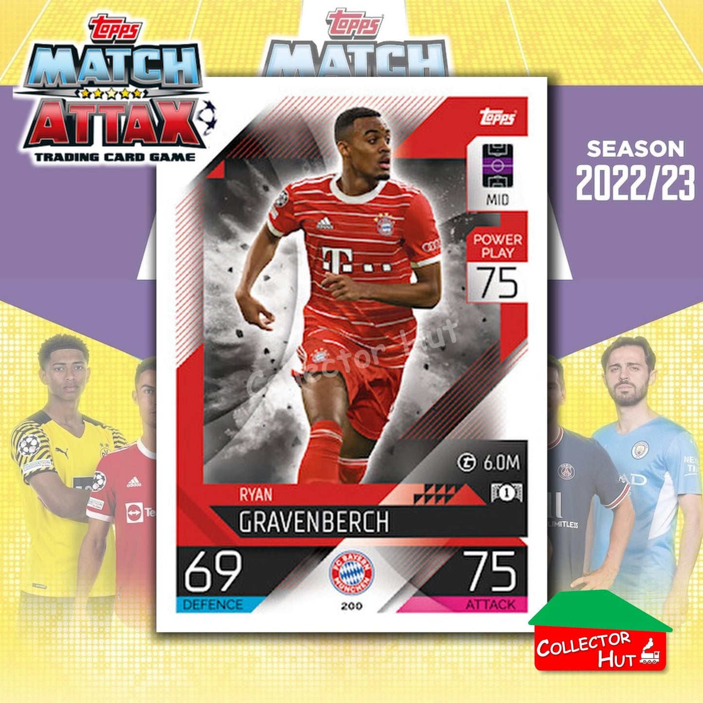 Topps Match Attax Europa Champions League 2022/23 TCG Trading Cards Base 190-387