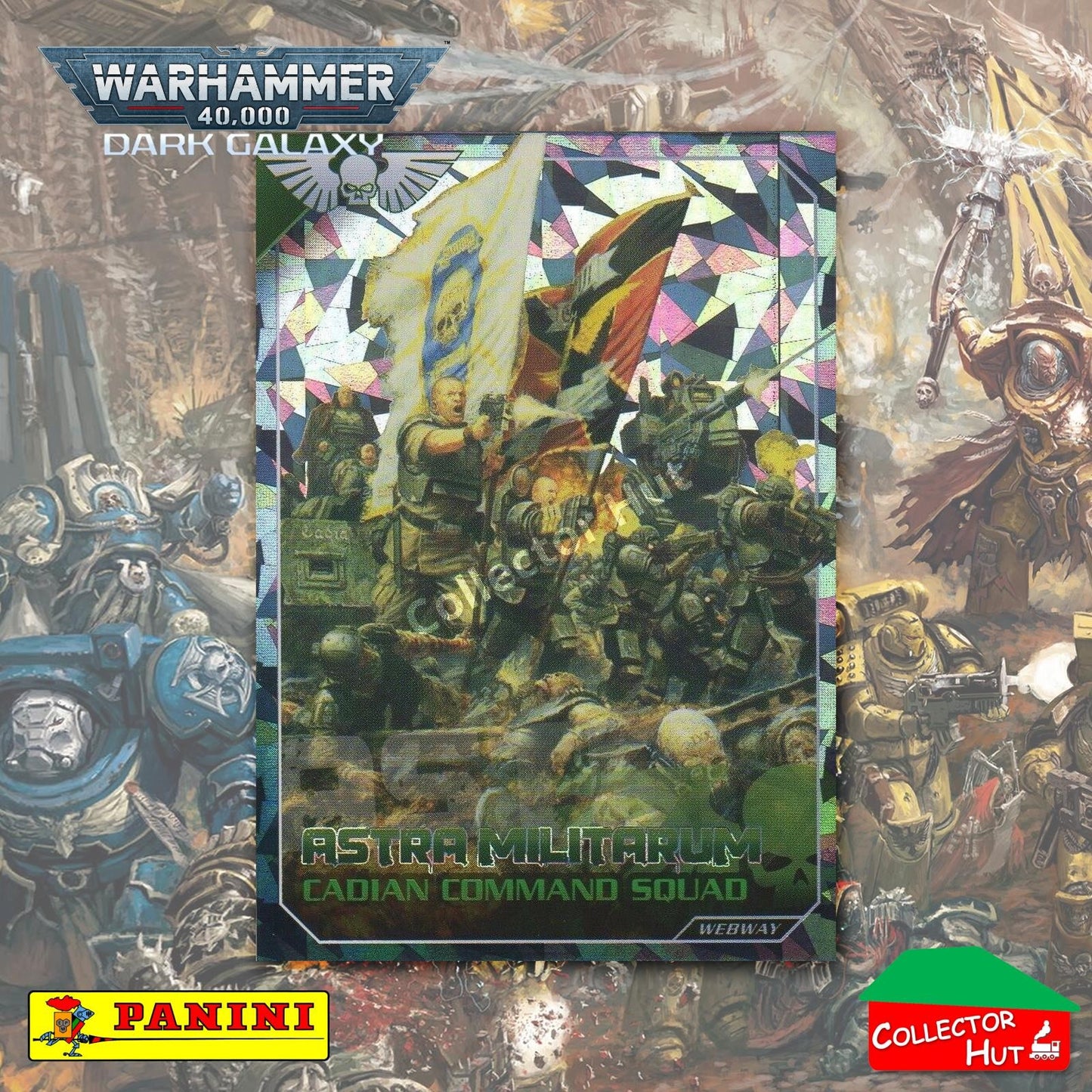 PANINI Warhammer 40,000 Dark Galaxy Webway Inferno Adamantium Limited FOIL Cards