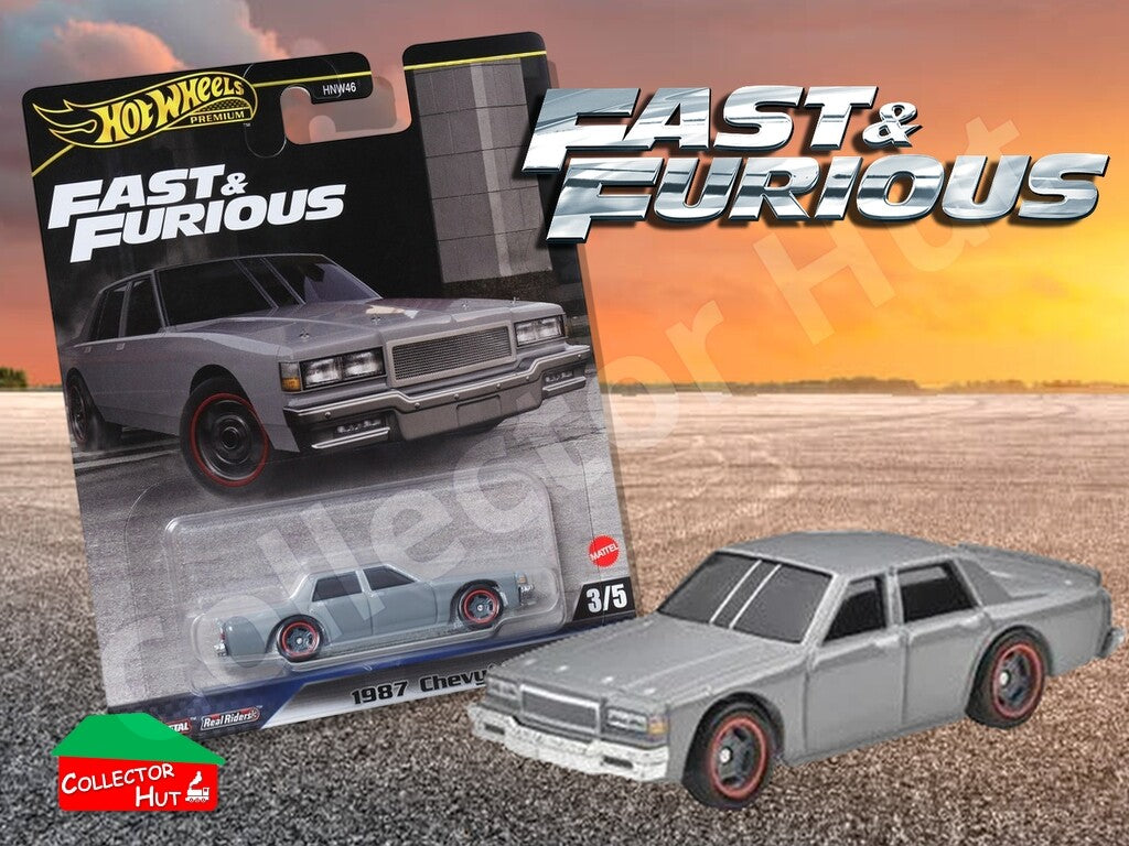 Hot Wheels Premium Fast & Furious 2024 1:64 Scale Real Riders Series Models
