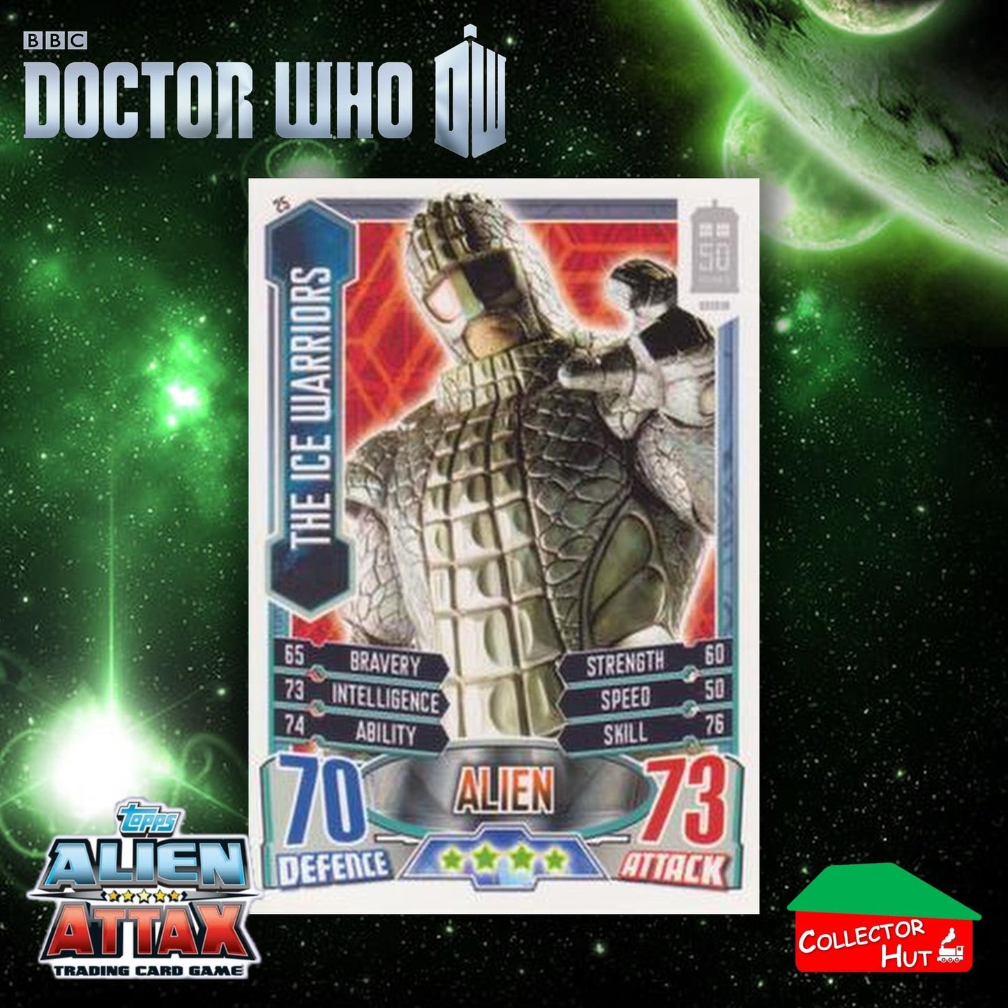 Topps Doctor Who Alien Attax 50th Anniversary Edition Companion Timeless Cards