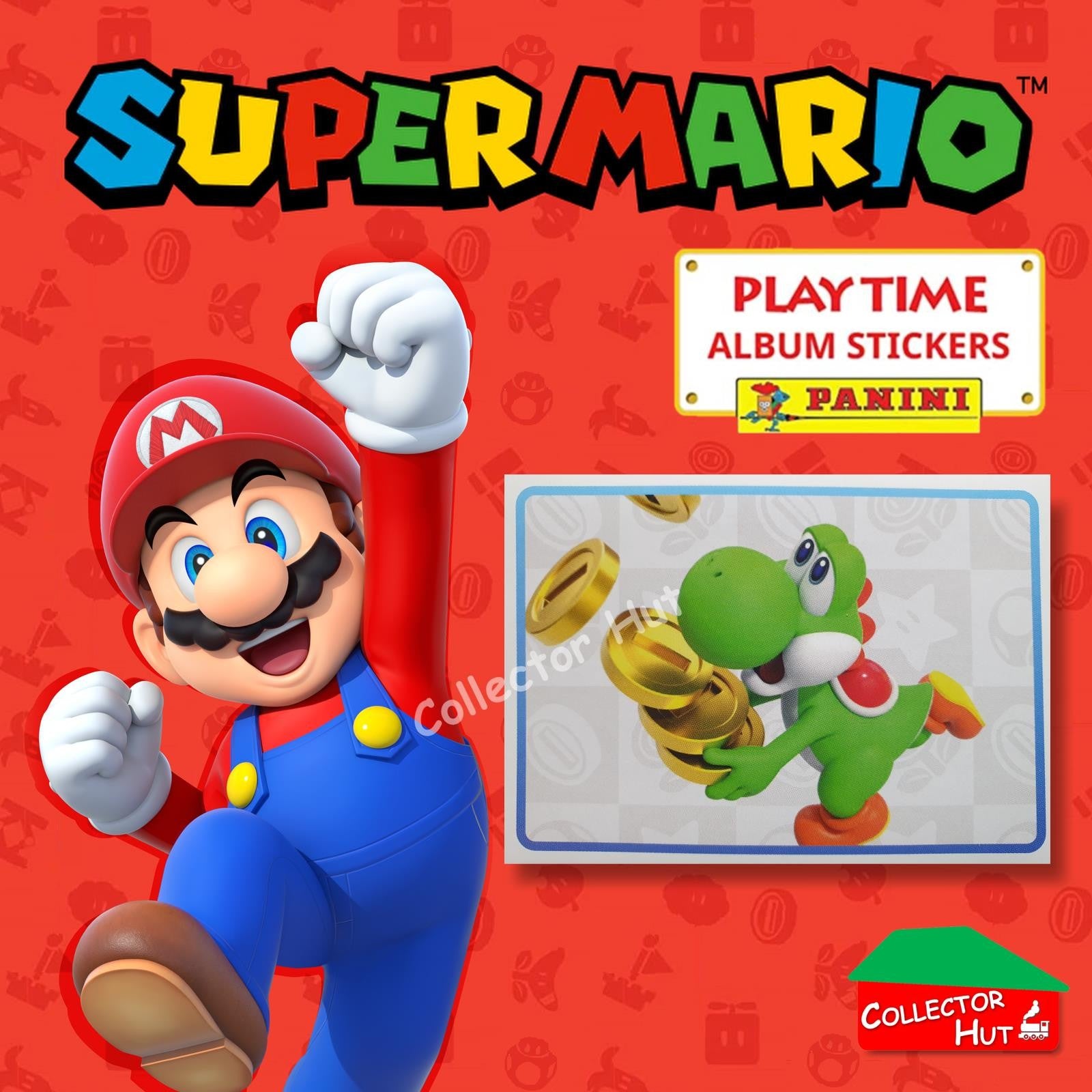 Panini Super Mario Playtime Sticker Collection Singles