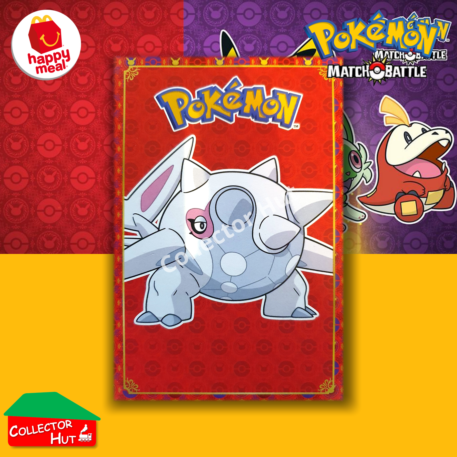 McDonald's Happy Meal 2023 Pokémon Match Battle SINGLE Trading Cards You Choose