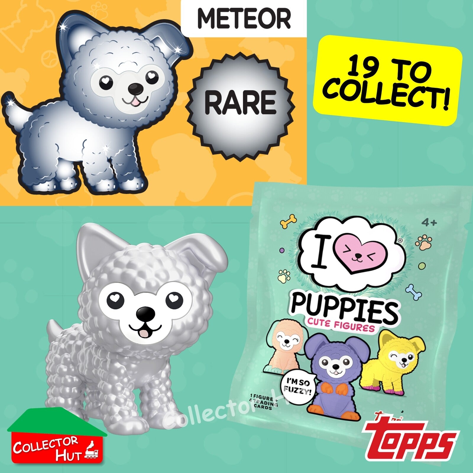 Topps I Love Puppies Cute Blind Bag Mini Figures IDENTIFIED