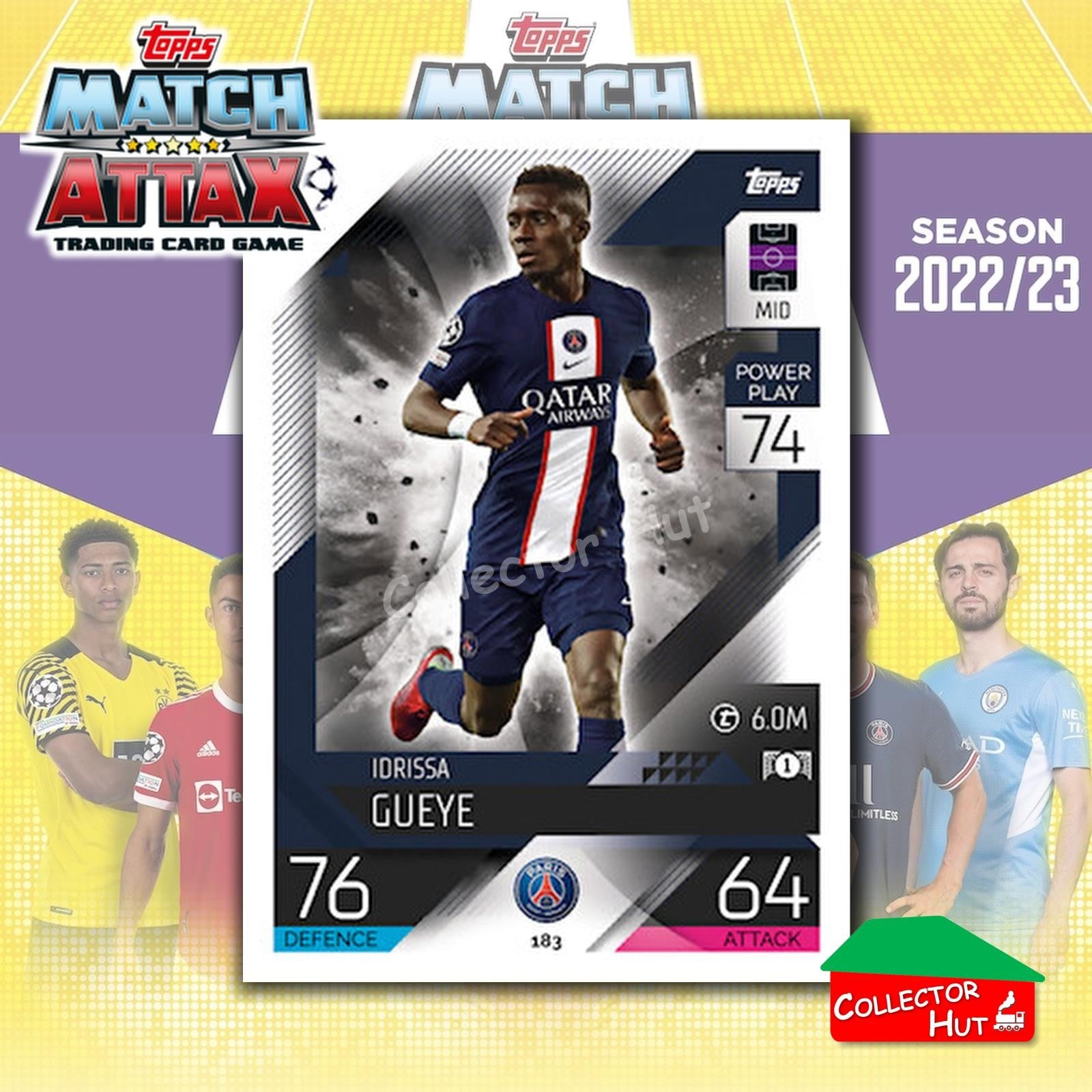 Topps Match Attax Europa Champions League 2022/23 TCG Trading Cards Base 1-189