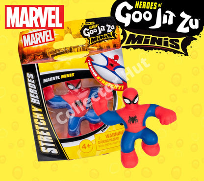 Heroes of Goo Jit Zu Minis Marvel Stretchy Sensory Toys to Collect!