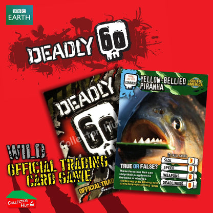 CBBC Deadly 60 WILD Trading Cards  Choose Your Cards