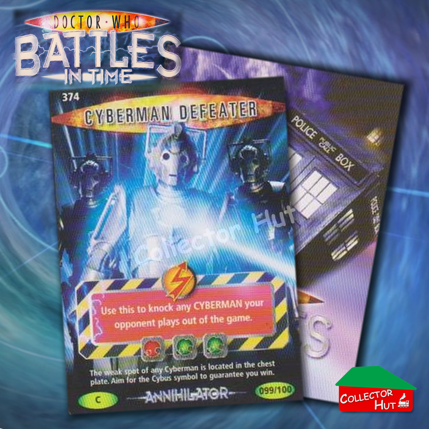 DOCTOR WHO Battles in Time #276-375 ANNIHILATOR RARE & COMMON Cards YOU CHOOSE
