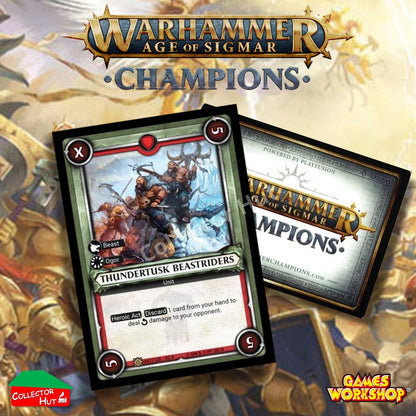 Warhammer Age of Sigmar: Champions Wave 2 ONSLAUGHT FOIL Cards CHOOSE SINGLES