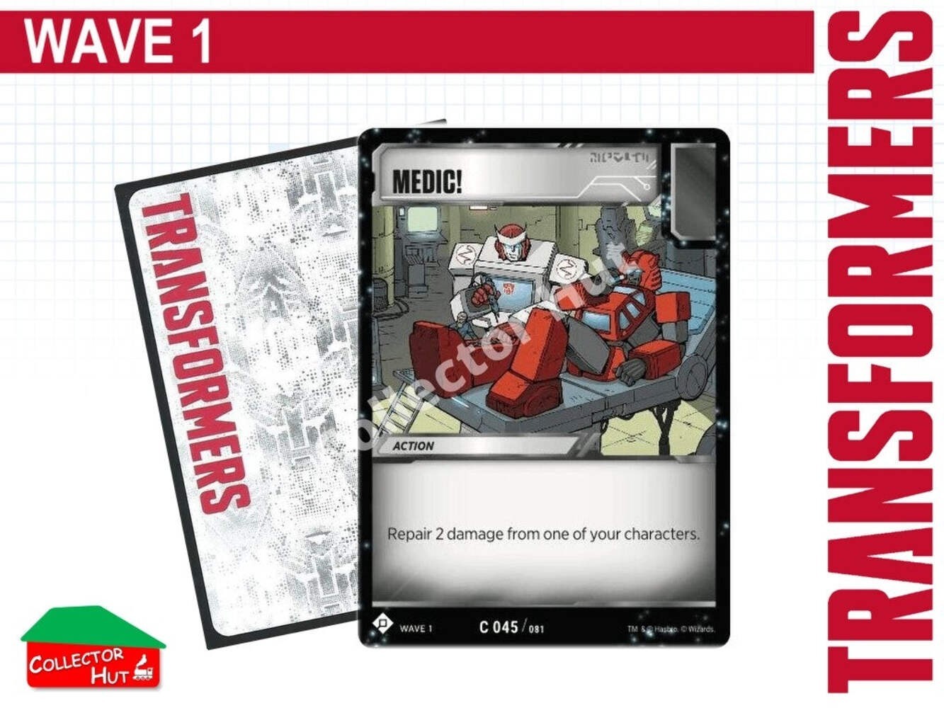 Transformers TCG Wave 1 BATTLE Cards Common/Uncommon