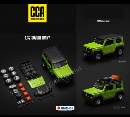 Suzuki Jimny 1:32 Scale Official Customisable Die Cast Model Kit CCA