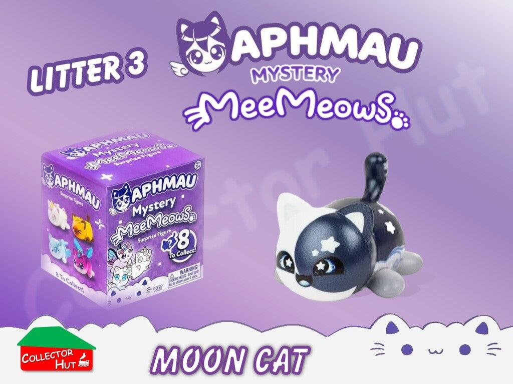 Aphmau MeeMeows Mystery Figures Litters 1, 2 & 3 Blind Boxes (Identified)