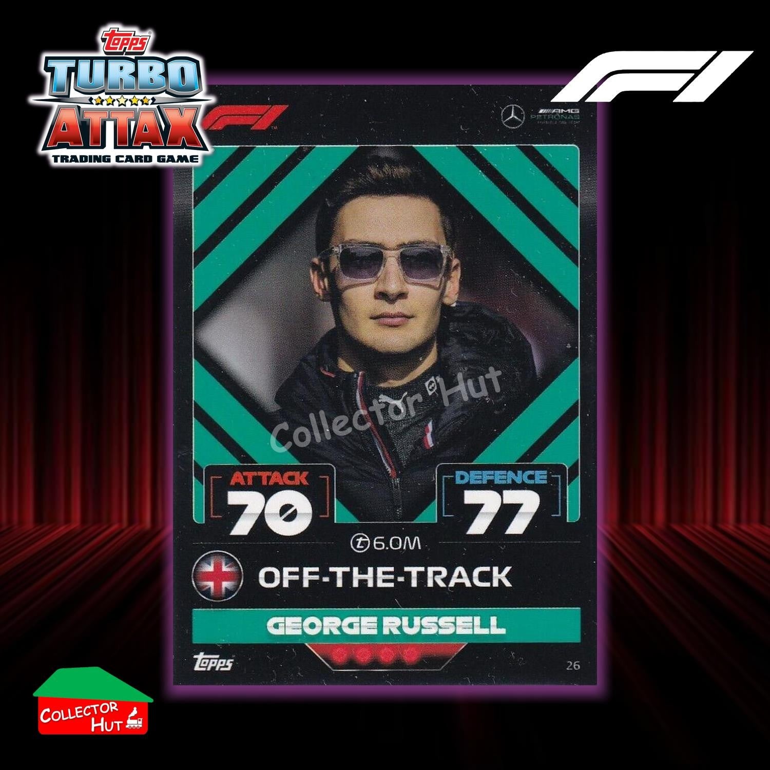 Topps Turbo Attax Formula 1 F1 2022 #1-131 Base Cards YOU CHOOSE