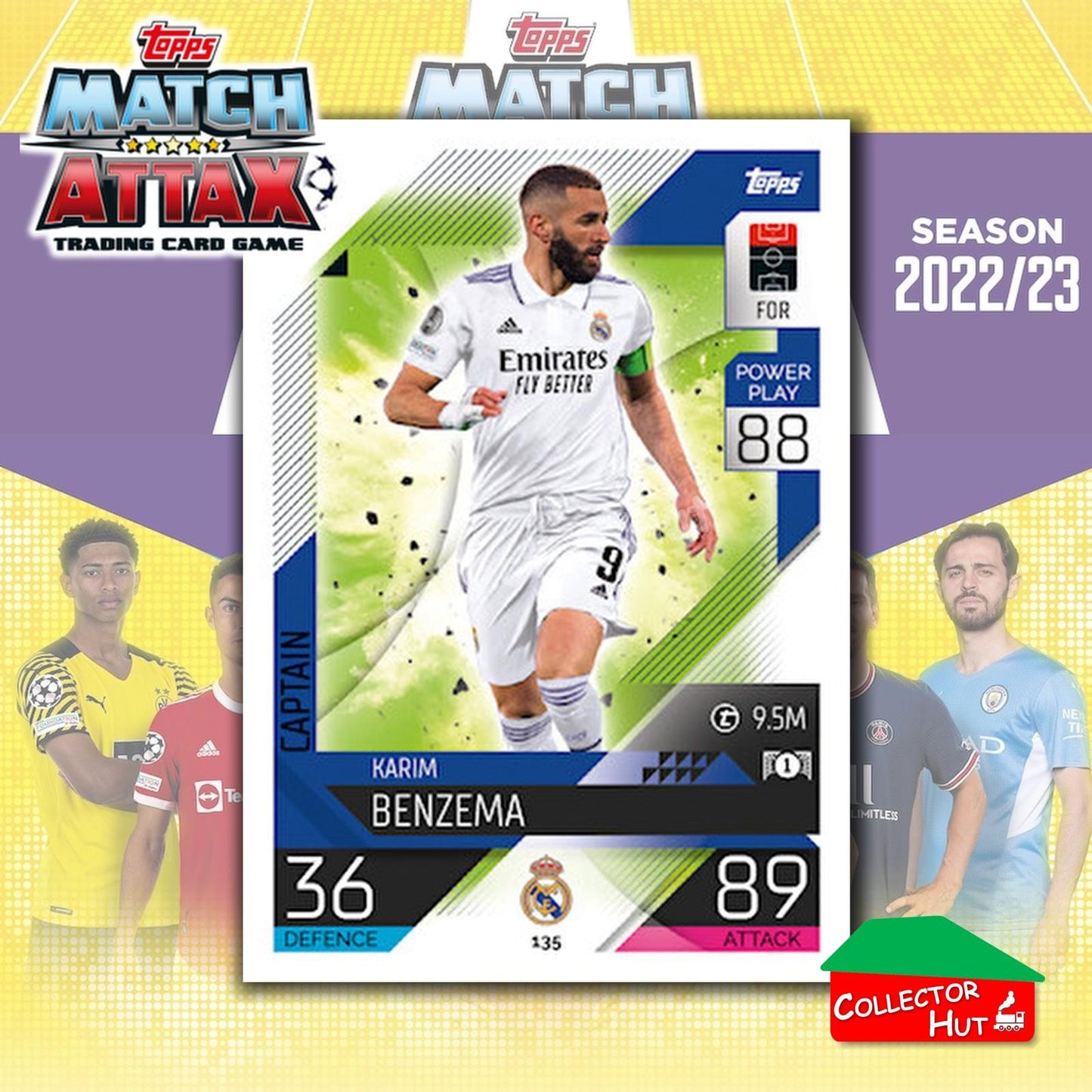 Topps Match Attax Europa Champions League 2022/23 TCG Trading Cards Base 1-189