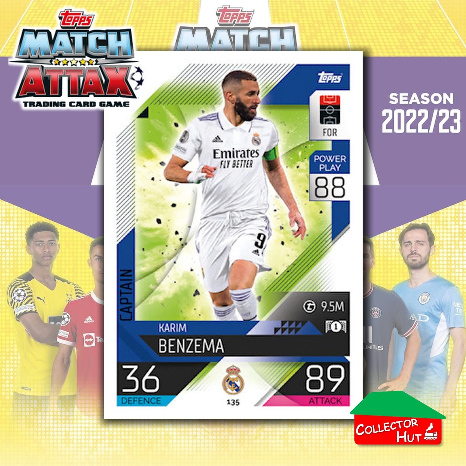 Topps Match Attax Europa Champions League 2022/23 TCG Trading Cards Base 1-189