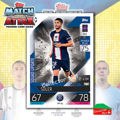 Topps Match Attax Extra 2022/23 Base Cards YOU CHOOSE