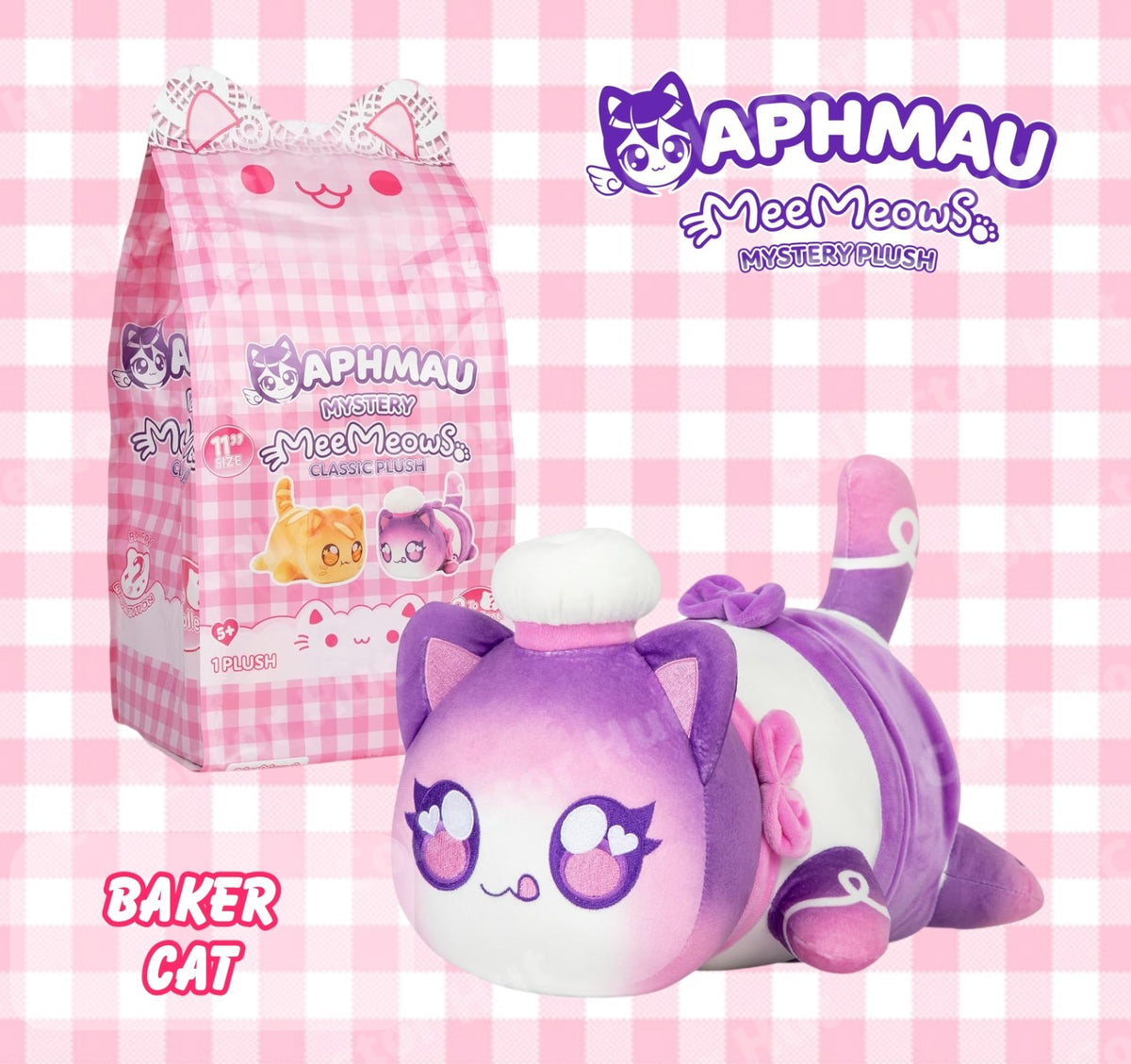 Aphmau MeeMeows Mystery 11" Plush Toys BAKERY IDENTIFIED You Choose
