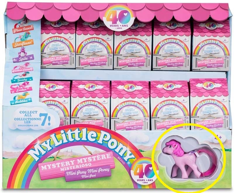 My Little Pony 40th Anniversary Collectable Mini Figures IDENTIFIED - New SEALED