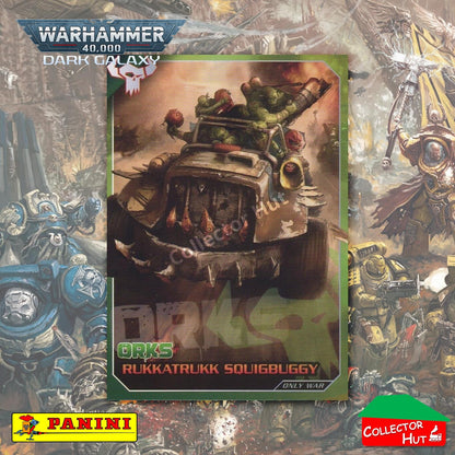 PANINI Warhammer 40,000 Dark Galaxy Only War Base Trading Cards #1-225