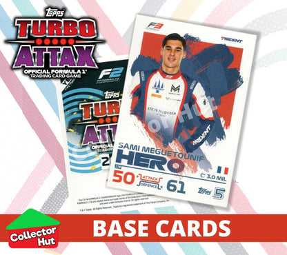 Topps Turbo Attax Formula 1 F1 2024 #167-312 Base Cards YOU CHOOSE