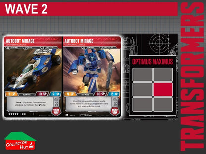 Transformers TCG CHARACTER Trading Cards All Waves