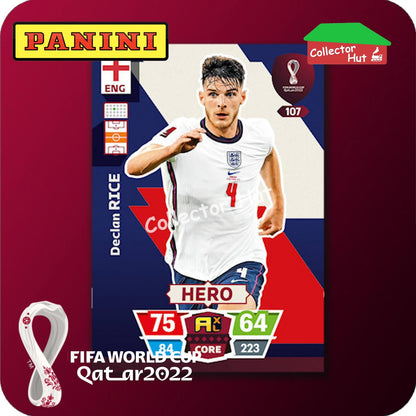 Panini Adrenalyn XL Qatar World Cup 2022 Trading Cards BASE SET #28-144