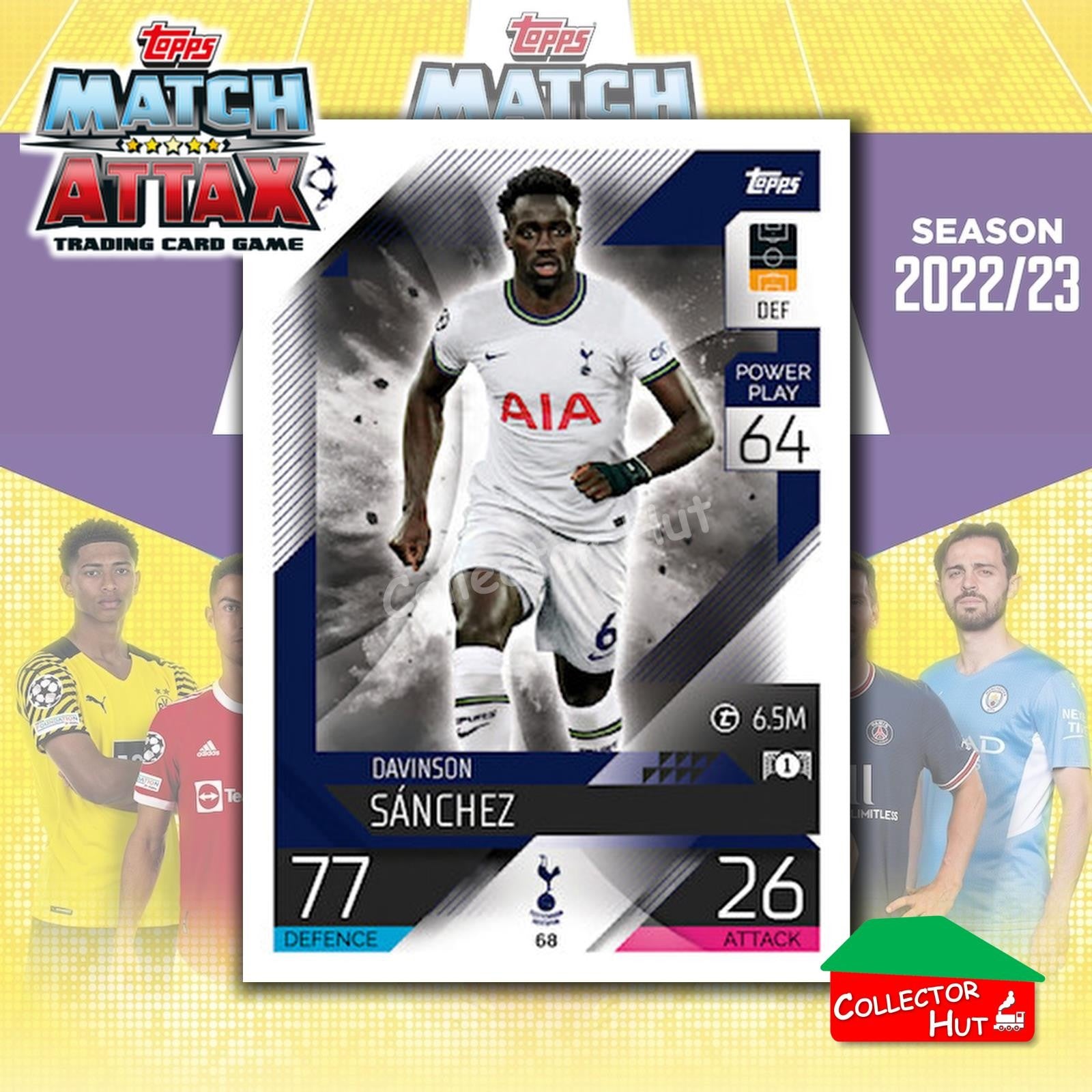 Topps Match Attax Europa Champions League 2022/23 TCG Trading Cards Base 1-189