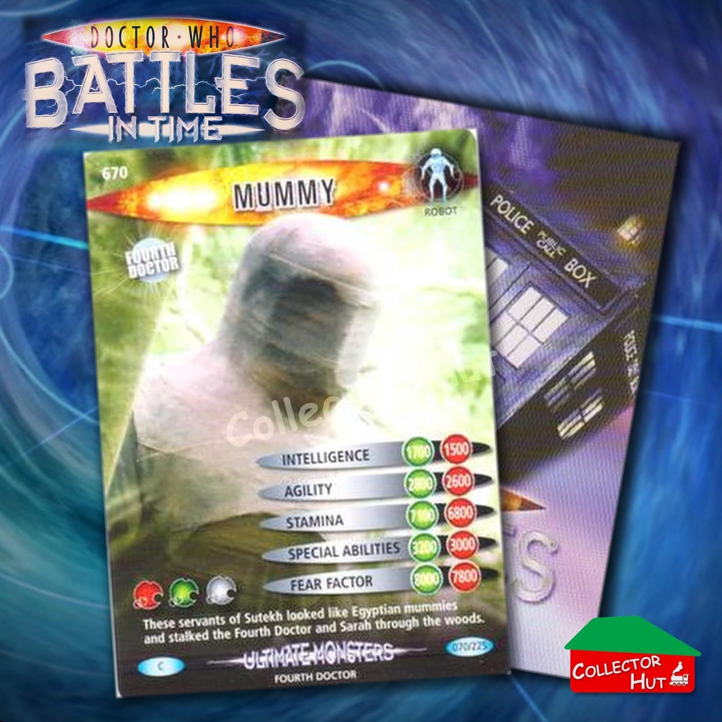 DOCTOR WHO Battles in Time #601-825 ULTIMATE MONSTERS RARE & COMMON Cards
