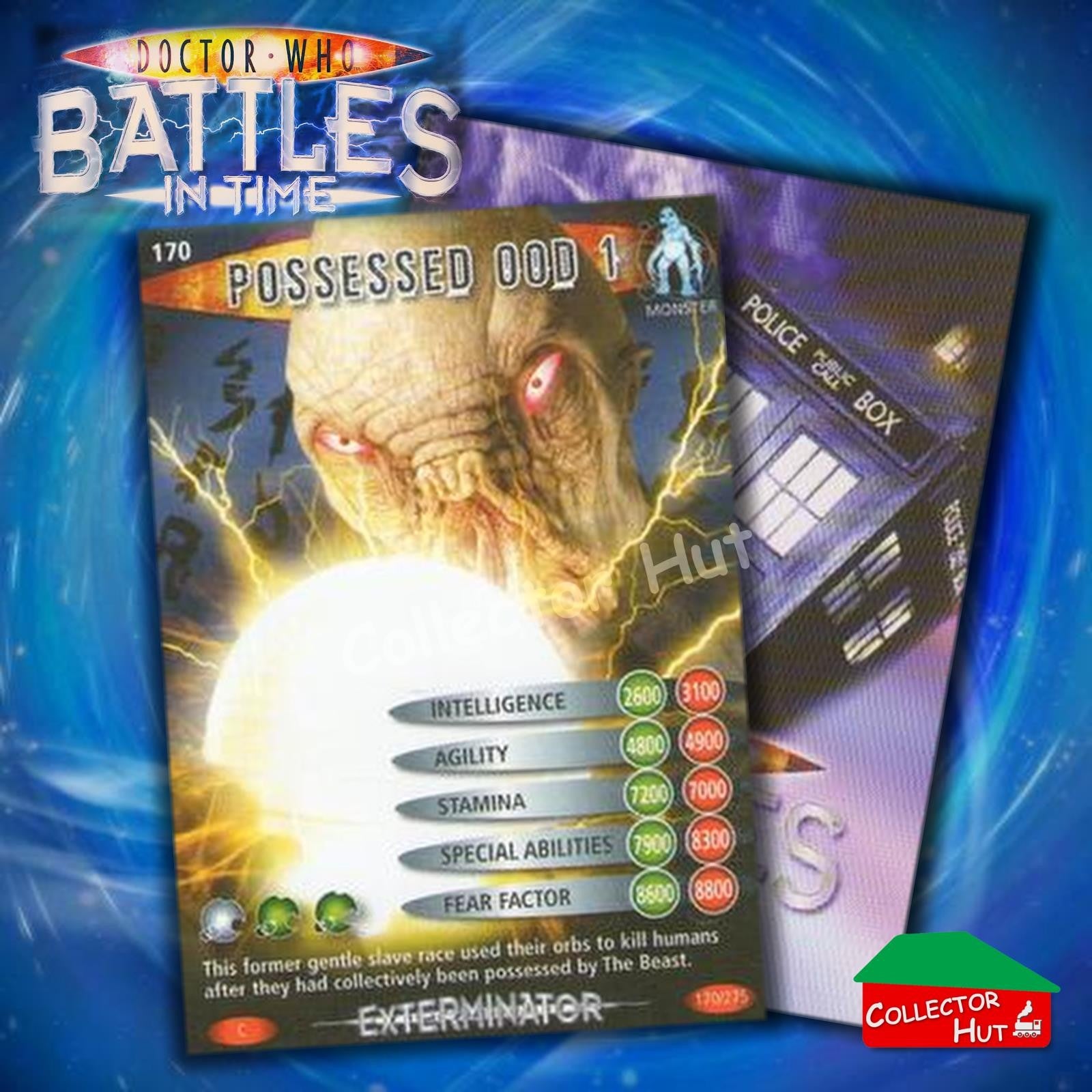 DOCTOR WHO Battles in Time #140-275 EXTERMINATOR RARE & COMMON Cards YOU CHOOSE