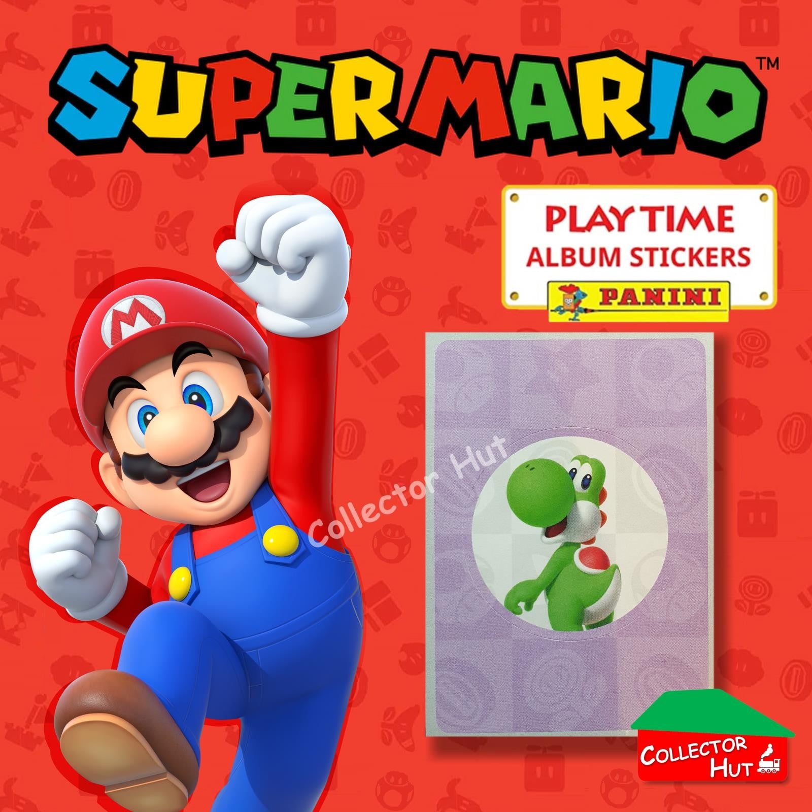 Panini Super Mario Playtime Sticker Collection Singles