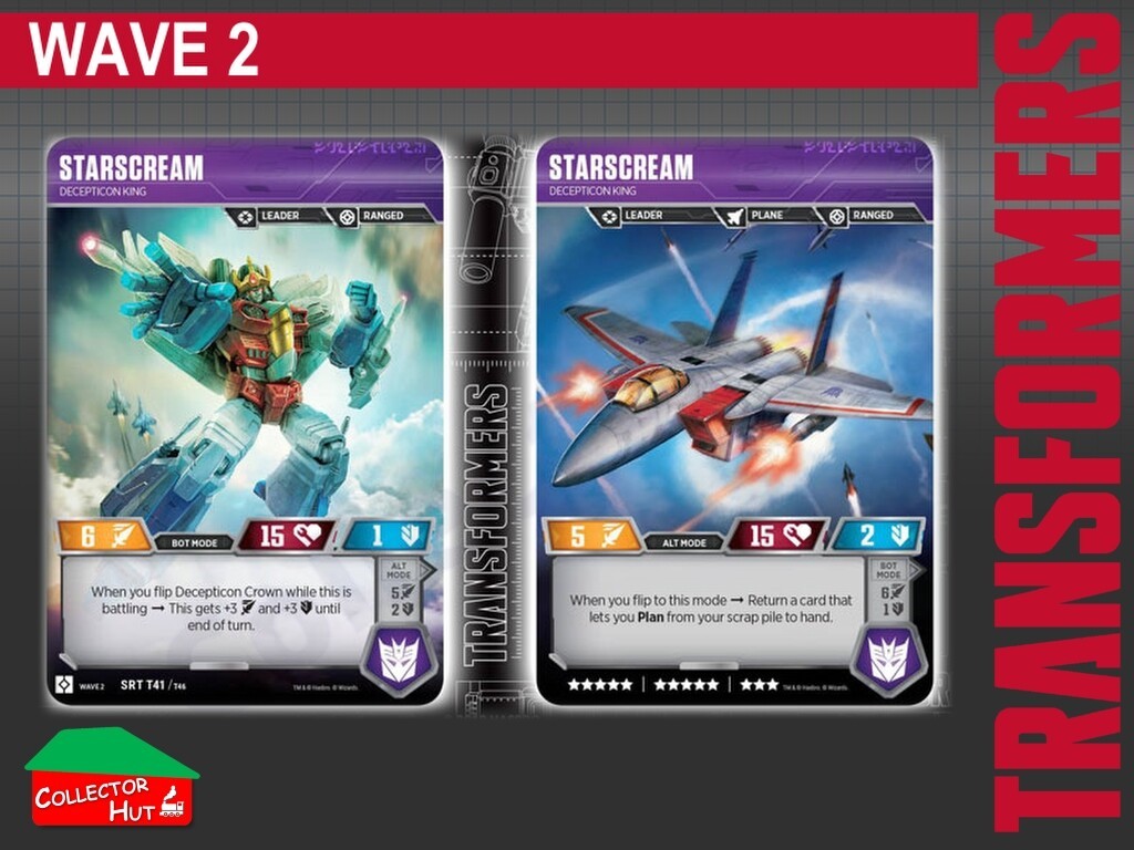 Transformers TCG CHARACTER Trading Cards All Waves