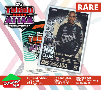 Topps Turbo Attax Formula 1 F1 2024 #313-344 RARE Limited Cards YOU CHOOSE