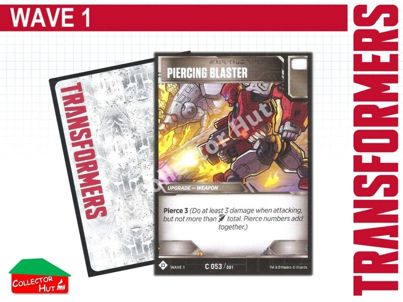 Transformers TCG Wave 1 BATTLE Cards Common/Uncommon