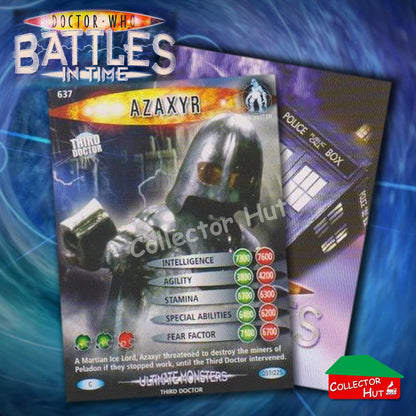 DOCTOR WHO Battles in Time #601-825 ULTIMATE MONSTERS RARE & COMMON Cards