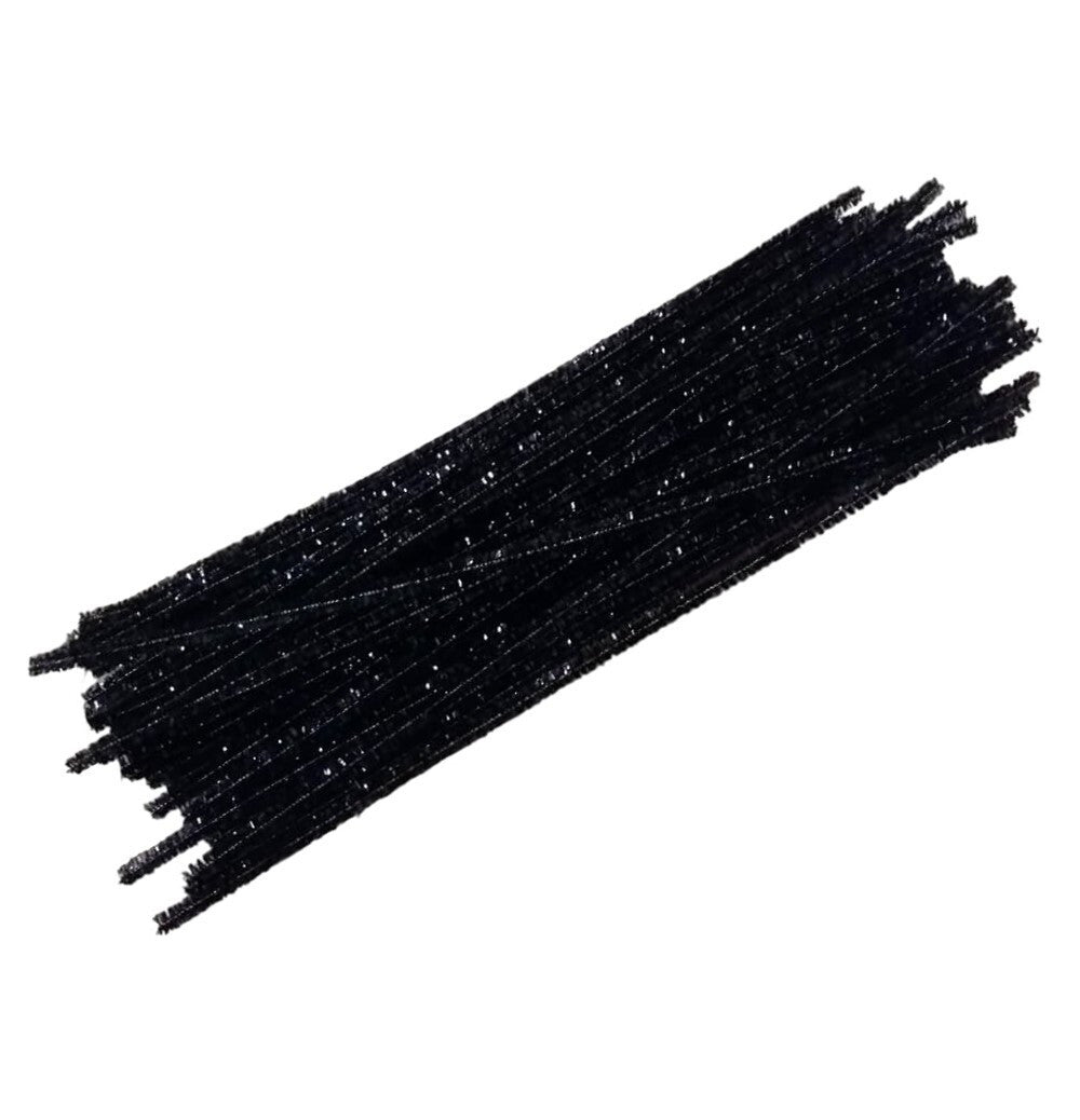 Chenille Craft Stems Pipe Cleaners 20pcs 30cm x 6mm Long Flexible Craft Supplies