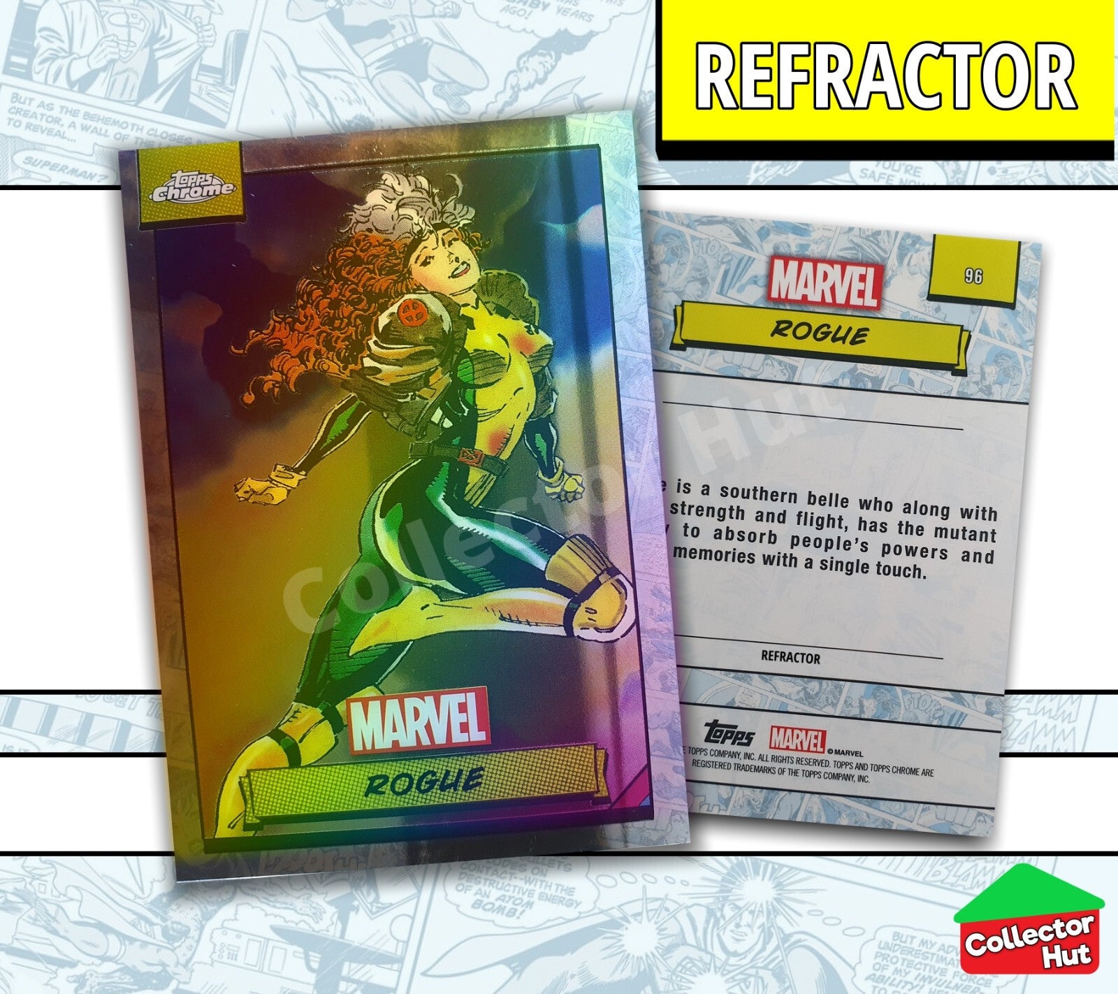 Marvel Topps Chrome 2024 REFRACTOR Card Collection YOU CHOOSE